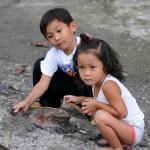 The Barrio's Bread and Butter, children playing
