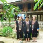 la mode traditionnelle chez les femmes Dzao au village de Vulinh, Thac Ba - Vietnam.