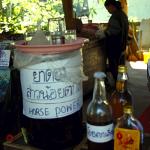 Chang Dao, Thailand. We resisted the local whisky dubiously named 'Horse Power'.