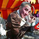 A traditional Peking Opera actor puts on his makeup for a performance at a temple fair in Beijing, 02 February 2003, on the second day of the Lunar New Year holidays. Chinese people celebrated the Year of the Goat with wishes of good fortune at temples and visits to relatives.
