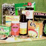 Nori Seaweed Wrappers; Kombu Sea Kelp, Soy Sauce, Wakame Seaweed, Miso, Ponzu Dipping Sauce, Soba Noodles, Pickled Ginger, Green Tea, and Tempura Batter Mix