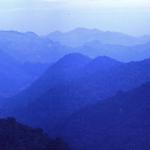 Mountain sunset, Khao Yai, Thailand.