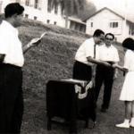 The historic Clifford School (formerly Anglo-Chinese School), situated along Sungai Benta, in Kuala Lipis, state of Pahang, Malaysia.