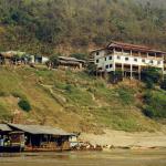 Waterfront views from our overnight guesthouse at Pakbeng.