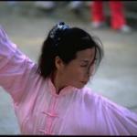 Sifu ("master") Ping Sau Ling at morning tai chi session.