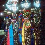 Shadow puppet workshop in Bandung, West Java