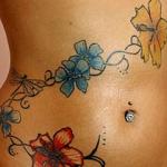 Tattoo created by tattoo artist, Ronni Froberg, at Funky Monkey Tattoo and Design Studio in Bombay, India.