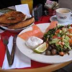 Breakfast in Israel.