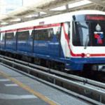 The Skytrain, Bangkok, Thailand.