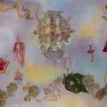 Ancestors: Detail of artwork by Le Thanh Minh, 1994, watercolor and ink.