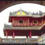 The Citadel is one of the main attractions of Hue. Here we are looking at one of the four gates of the Imperial City, inside the Citadel.