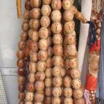 Prayer beads in the Jerusalem bazaar.
