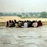 Chilling Out On The Taj. Agra, India.