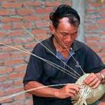 Basket weaver, Ban Nong Hoi Yai village