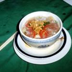 Special camp fire chicken at Saigon Bay restaurant, Sydney.