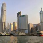 This shot was taken on a one of our increasingly rare good-air days from the ferry heading to Lamma Island.