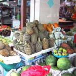 Pineapples from Malaysia.
