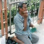 He may not be Bob Dylan, but this man can wail on the harmonica.